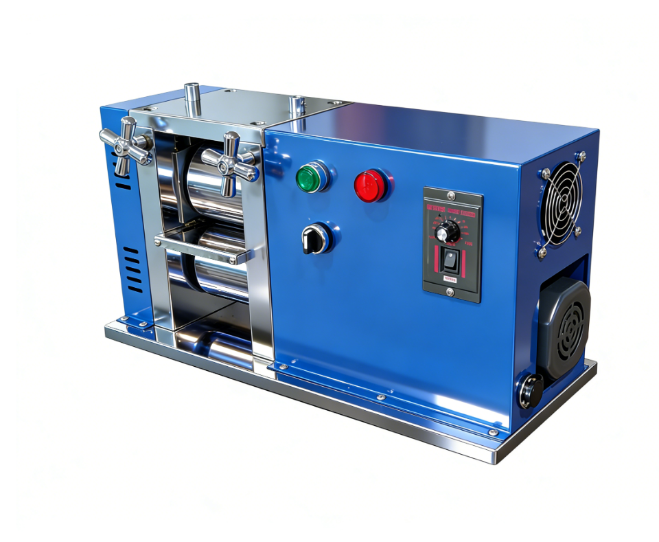 加热电动立式对辊机（宽度：100mm）